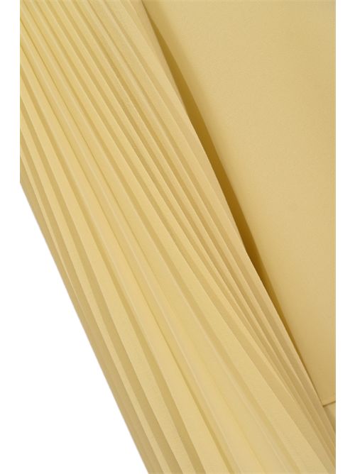 Blusa tunica in tessuto plissettato Verdino Clips | E354 954100036